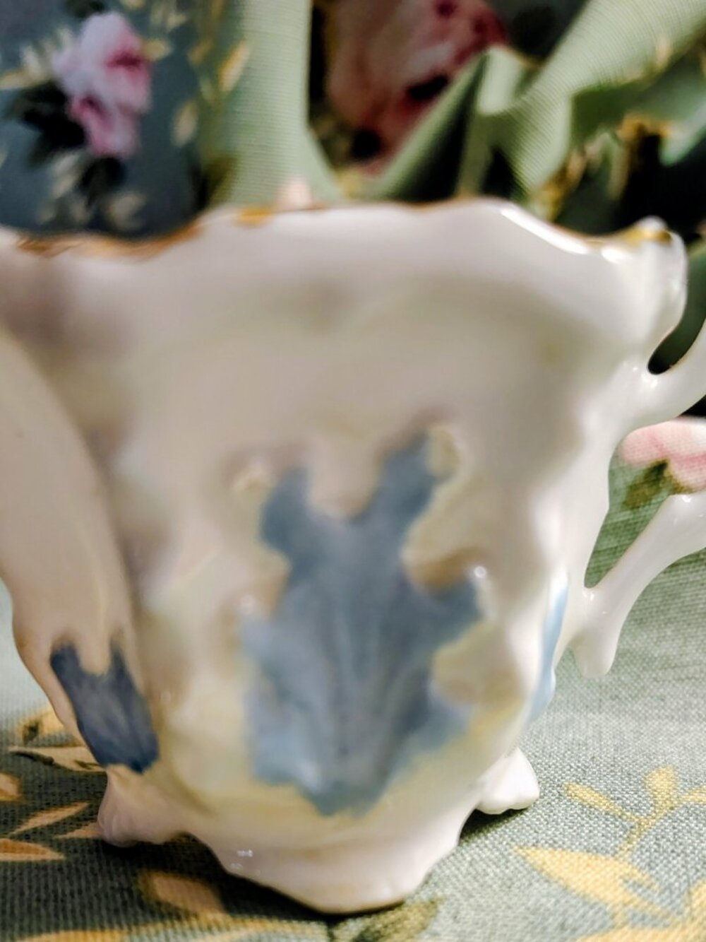 Antique Victorian Delicate Porcelain China Cup 1890's, Stamp 639